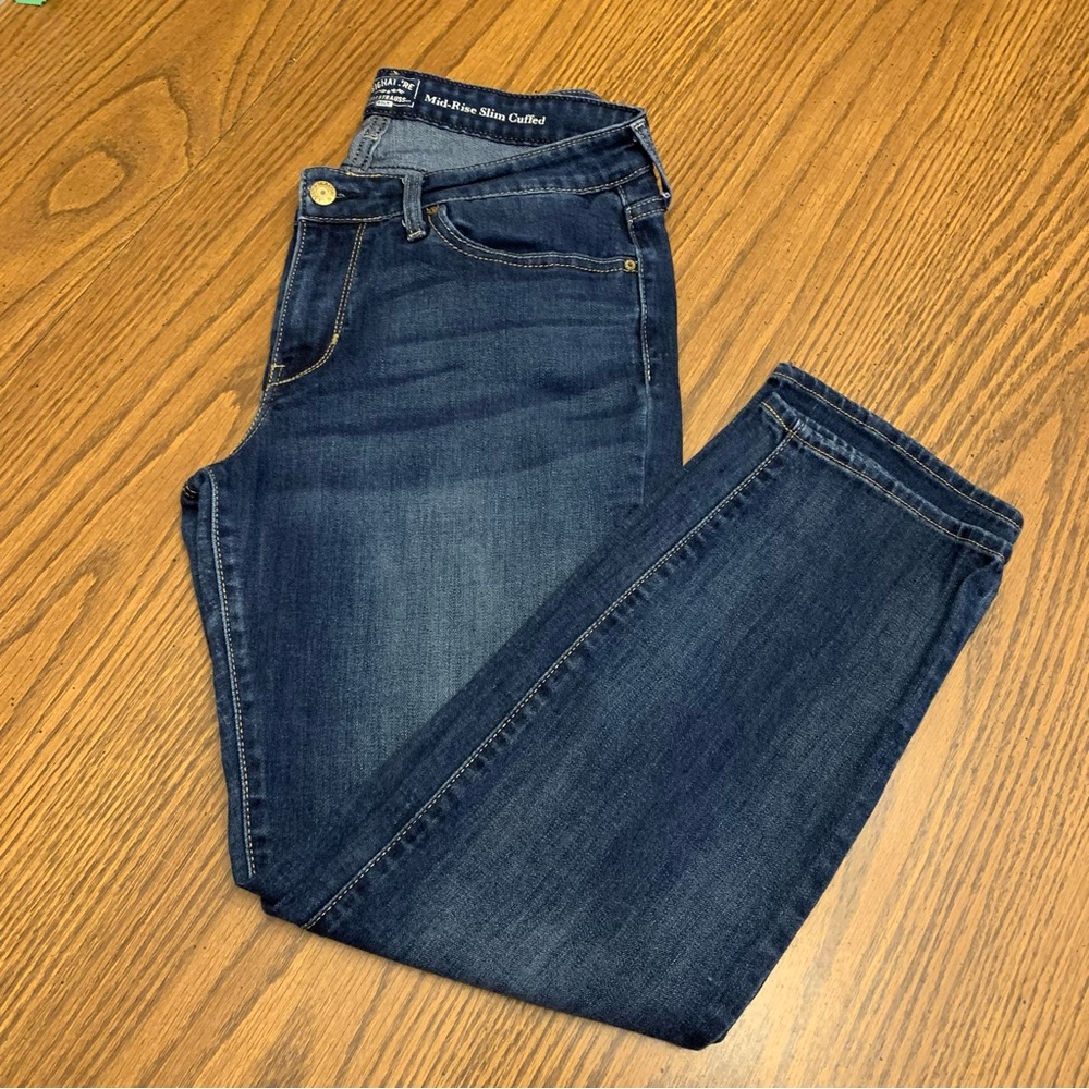 Levi Strauss Gold Signature Mid Rise Denim Women Jeans Boot Cut Size 12